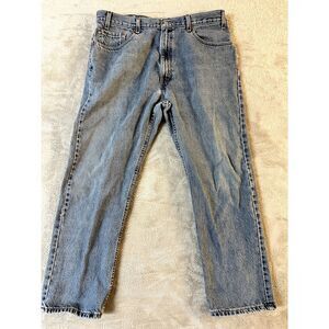 VTG 2002 LEVIS‎ 505 Straight Leg Regular Fit Orange Tab Pure Cotton W38 X L30